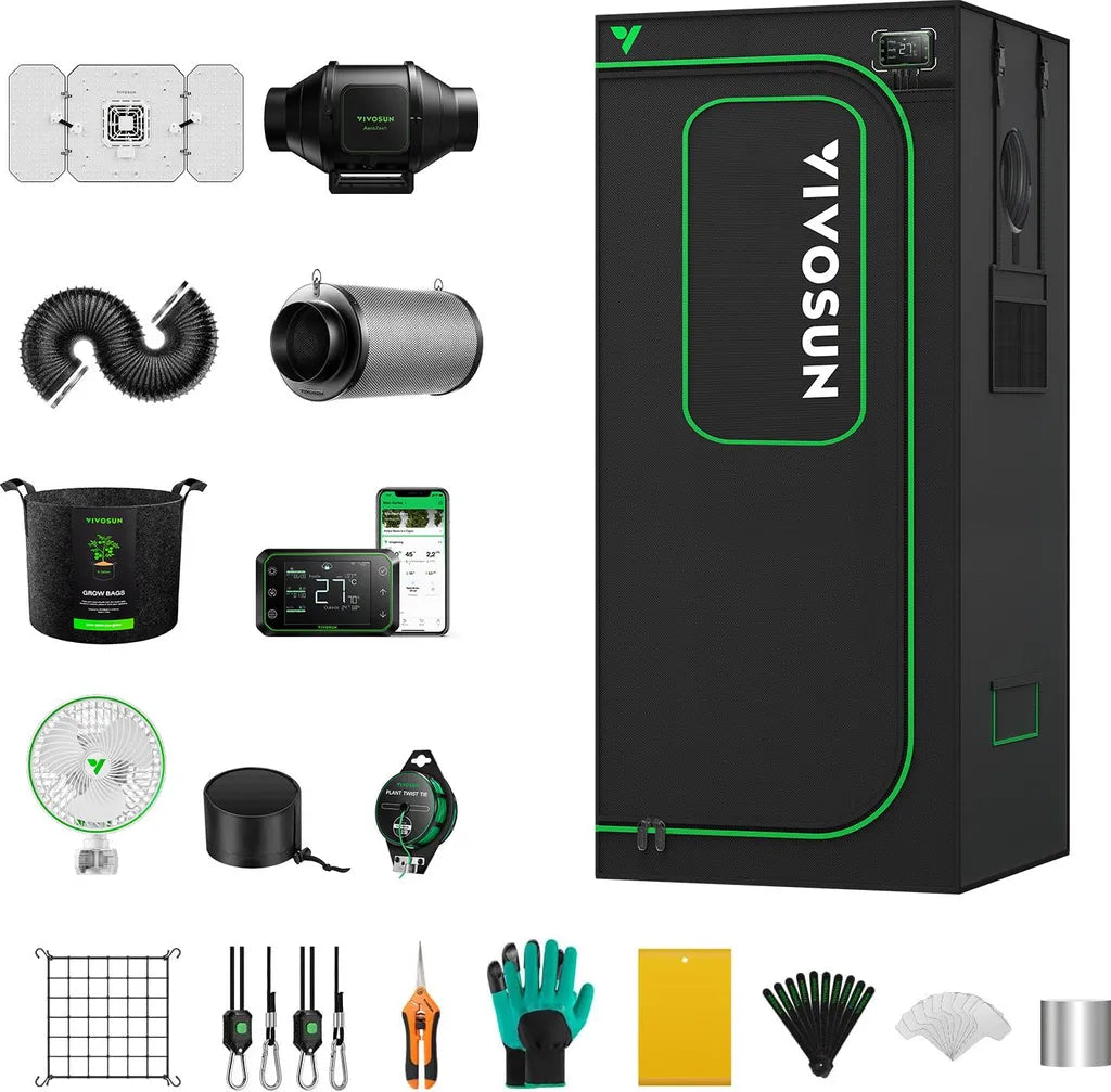 VIVOSUN - Smart Grow Kit 80x80x200 (Komplettset)