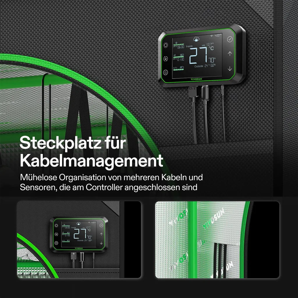 VIVOSUN - Smart Grow Kit 80x80x200 (Komplettset)
