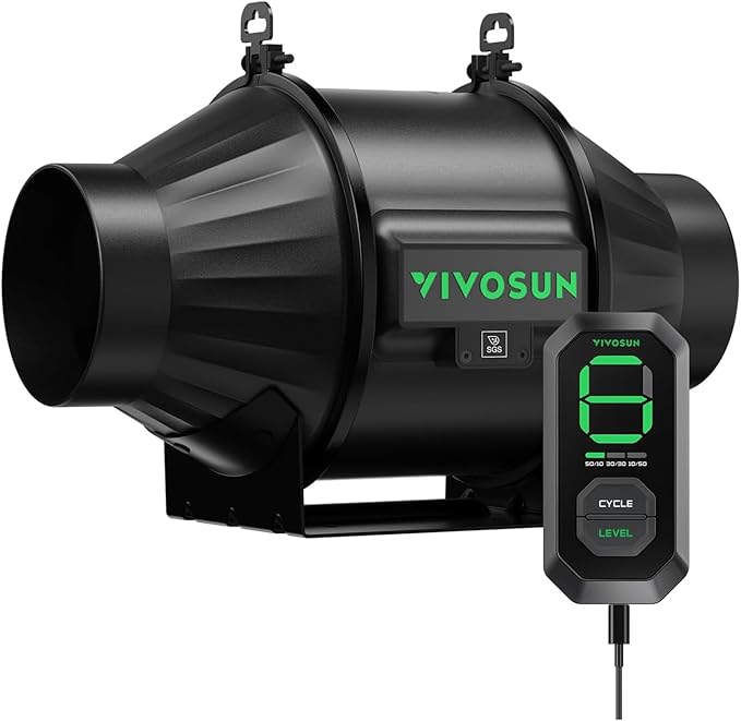 VIVOSUN - Smart Luftfiltration AeroZesh S4 + Speed Controller E12