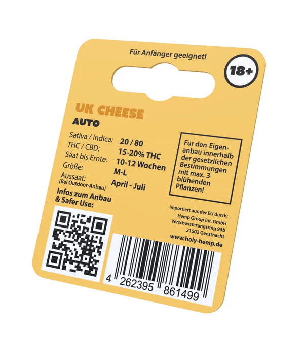 HolyHemp - UK Cheese