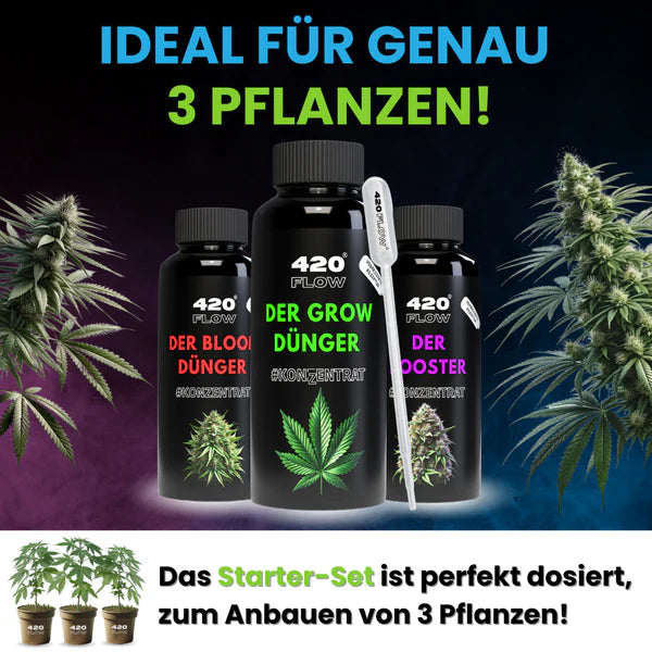 420Flow - Das Starter Set Grow, Bloom & Booster