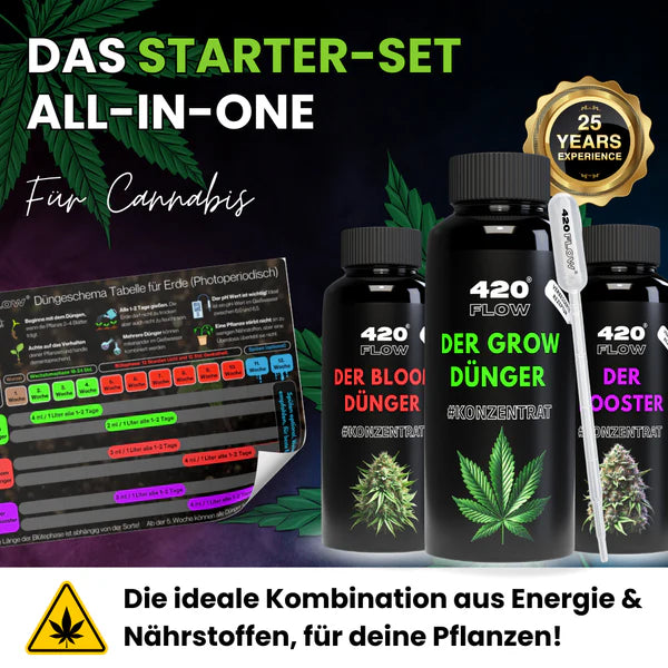 420Flow - Das Starter Set Grow, Bloom & Booster