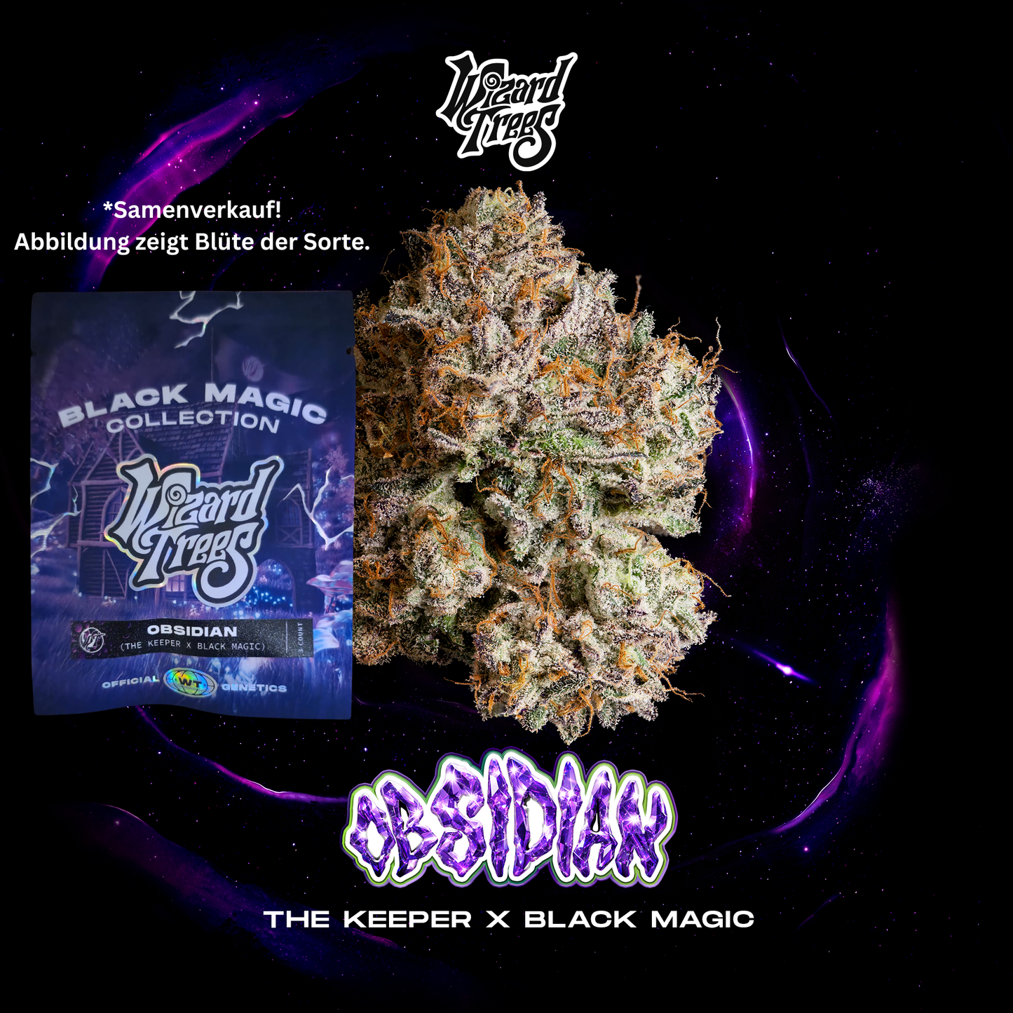 Wizard Trees - Obsidian