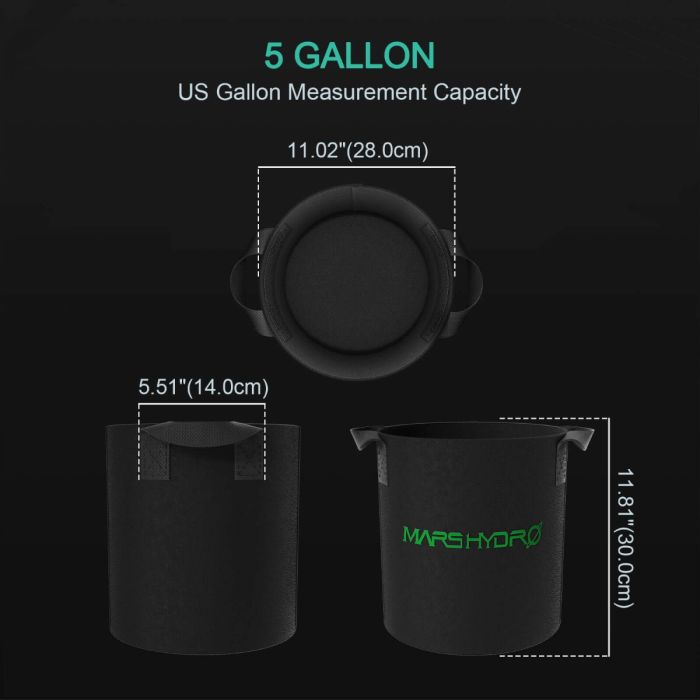 Mars Hydro - Growbox Komplett Set 120x60x180cm